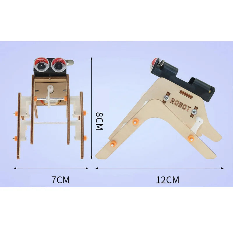 Hydraulische lopende spin STEM-concept