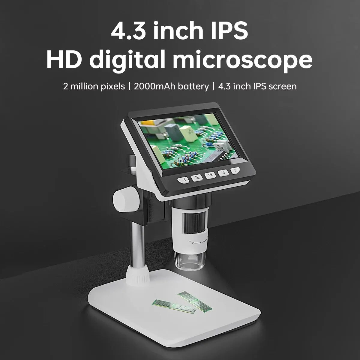 4.3 inch HIGH DEFINITION MICROSCOPE